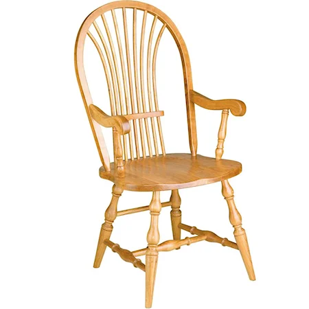 Windsor Wheat Arm Chair