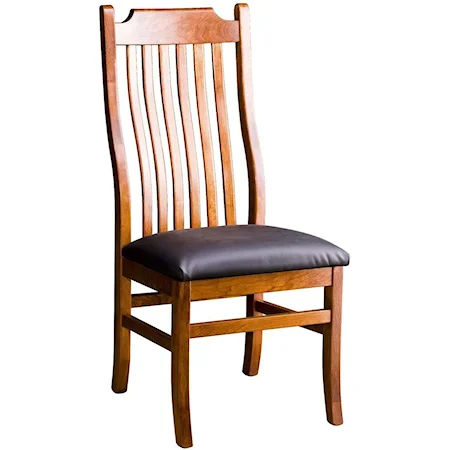 Madison Side Chair with Leather Set