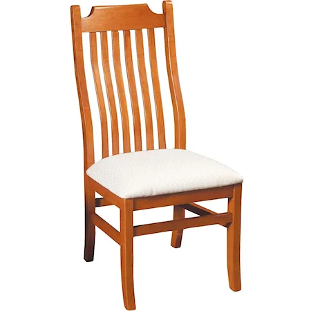 Madison Side Chair with Upholstered Seat