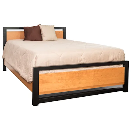 Customizable Queen Headboard & Footboard Bed