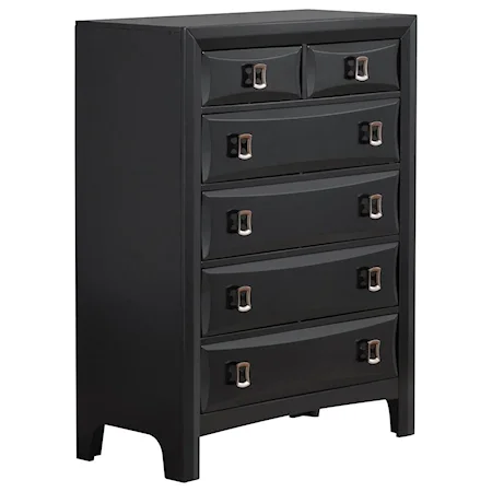 Casual 6 Drawer Chest