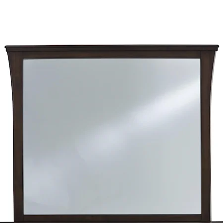 Dresser Mirror with Flared Shape