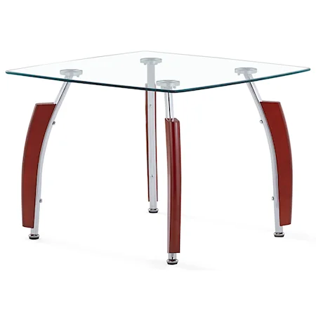 Tempered Glass End Table