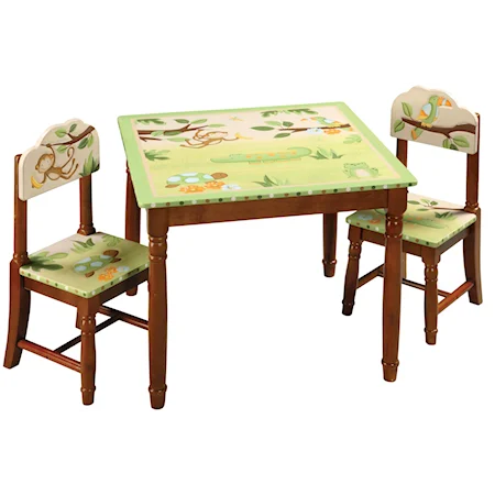 3 Piece Child's Table and Chair Set