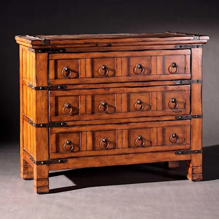 Three Drawer Console