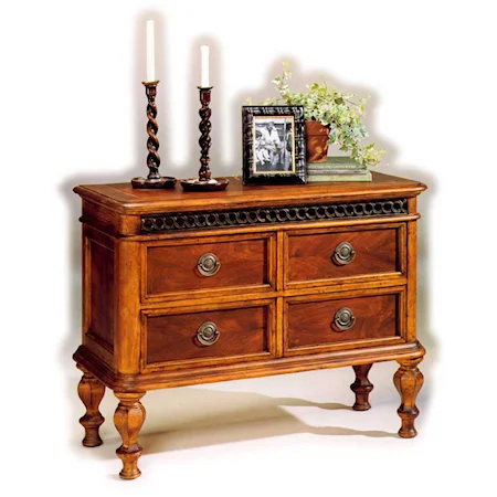 40" Hall Chest with 4 Drawers