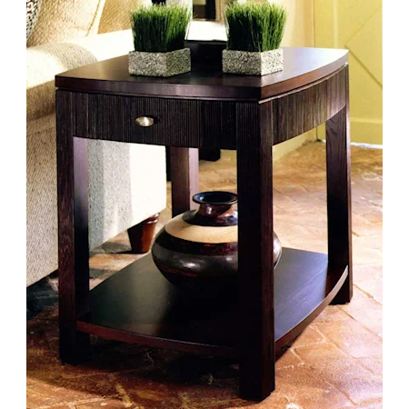 21" Drawer End Table