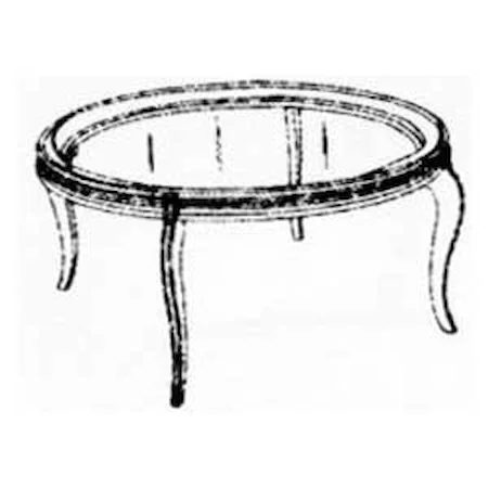 38" Round Cocktail Table