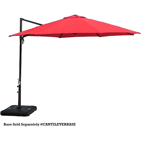 Red Cantilever Umbrella