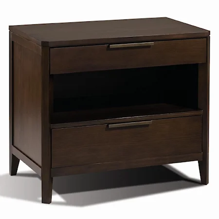 Duo Night Stand w/ 2 Drawers