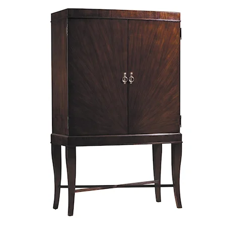 Bar Cabinet With 2 Doors