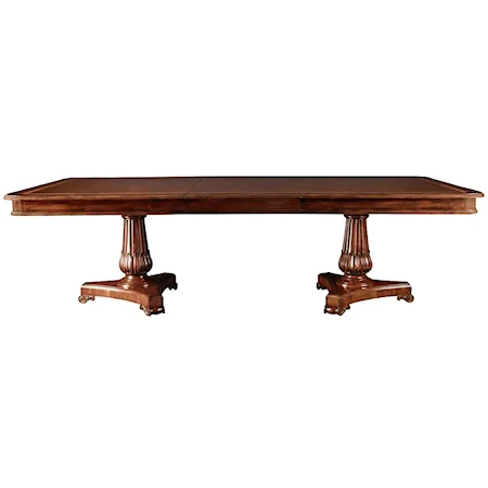 Dining Table with Double Pedestal