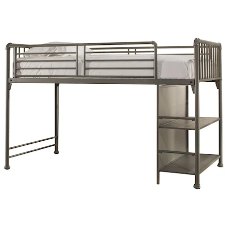 Metal Twin Junior Loft Bed