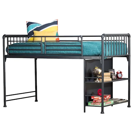 Metal Twin Junior Loft Bed