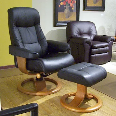 Reclining Chair & Ottoman