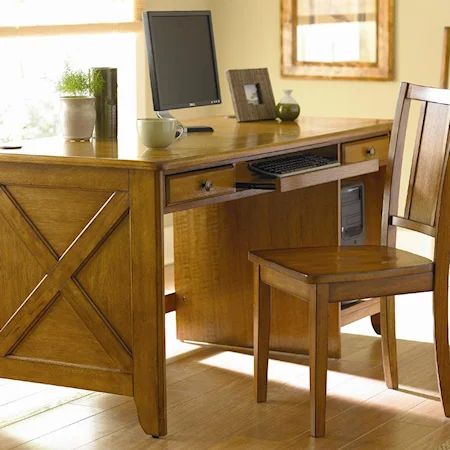 Writing Desk with Keyboard Drawer