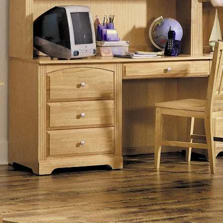 Desk with Single Pedestal