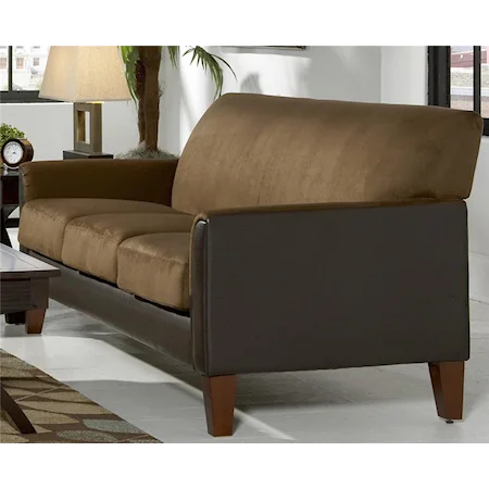 Upholstered Track Arm Sofa