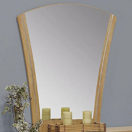 V-Shaped Dresser Mirror