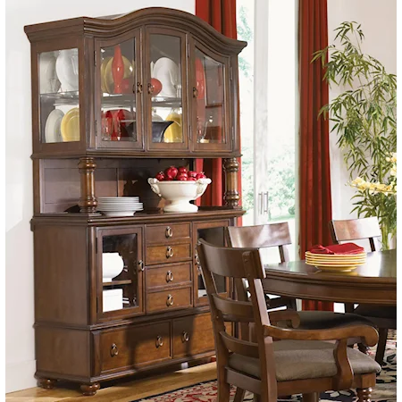 China Cabinet with Doors and Drawers