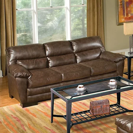 Bonded Leather Sofa