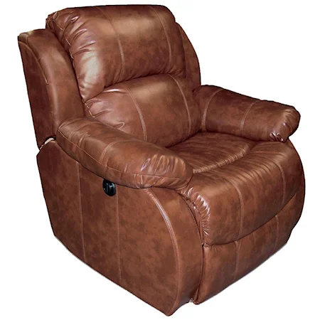 Power Recliner with Plump Pillow Arms