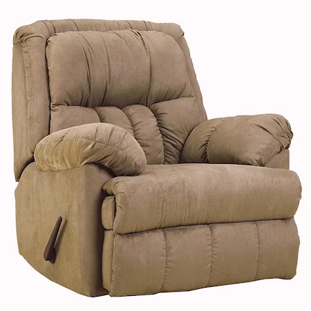 Plush Rocker Recliner