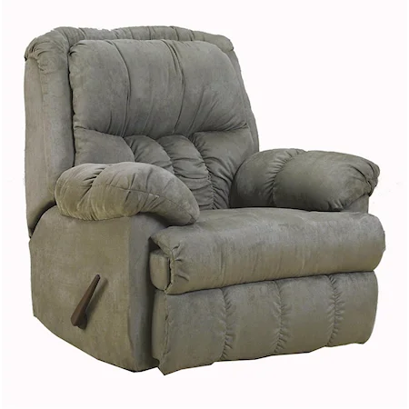 Plush Rocker Recliner