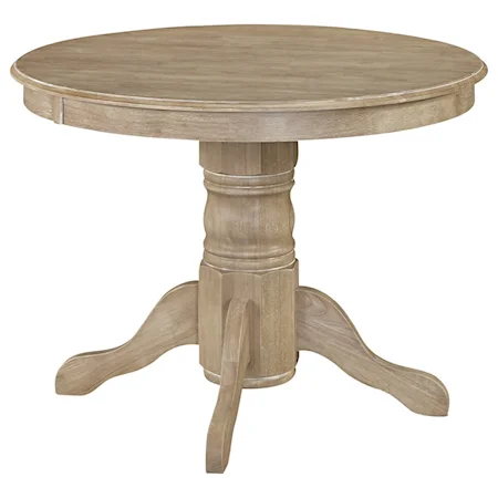 Country Style Round Dining Table