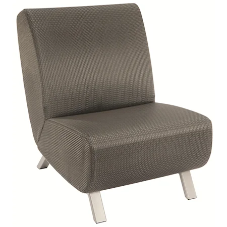 Armless Upholstered Chair