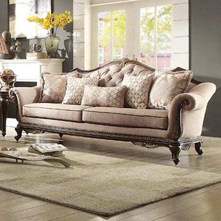 Sofa with Tufted Back