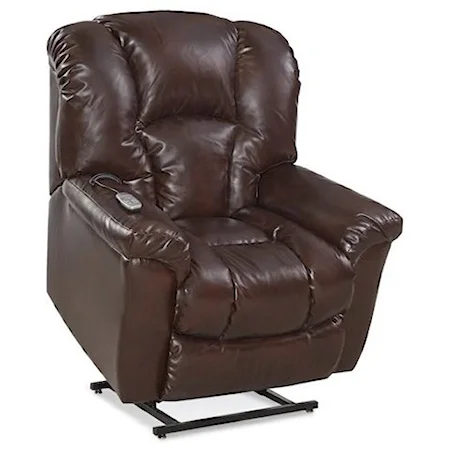 Casual Lift Recliner with Bucket Seat