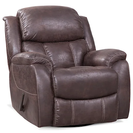 Casual Swivel Glider Recliner