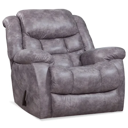 Plush Rocker Recliner