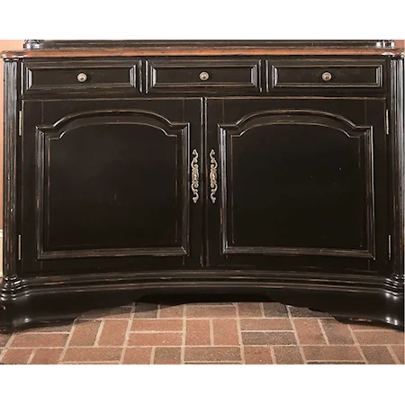 50" Buffet with Two Doors and Three Drawers