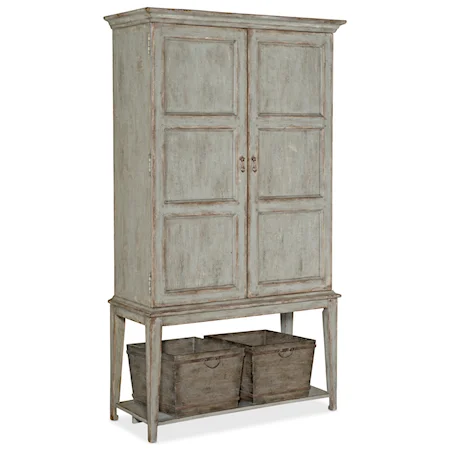 Vino della Vita Vintners 2-Door Cabinet with Wine Storage