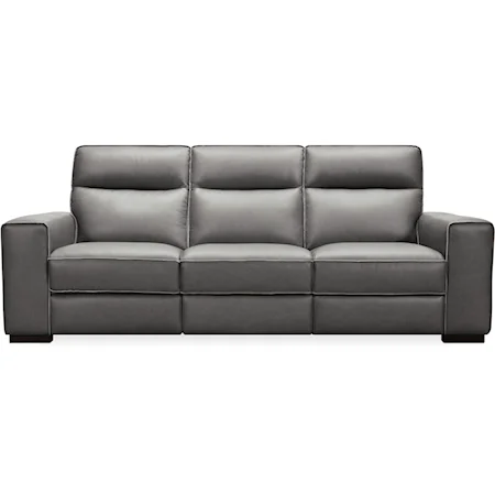 Leather Power Reclining Sofa