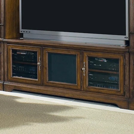 Three Door TV Console