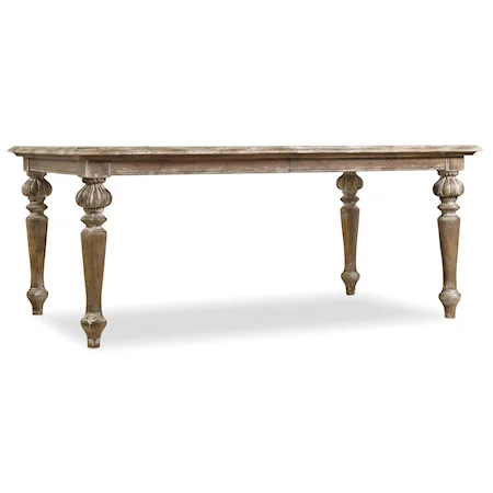 Rectangle Leg Dining Table