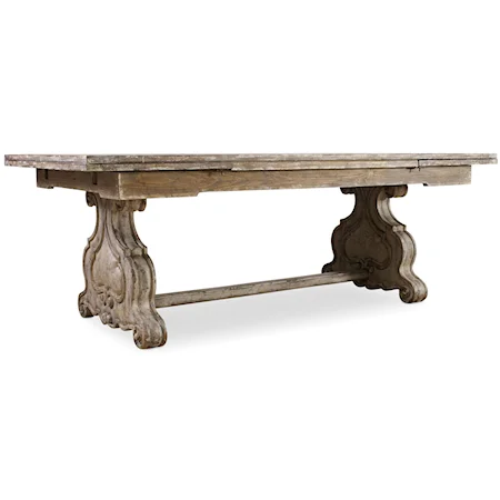 Refectory Rectangle Trestle Dining Table