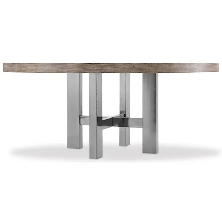 Large Modern Round Dining Table
