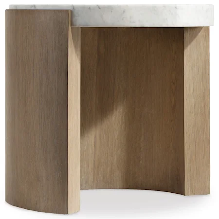 Modern Round End Table