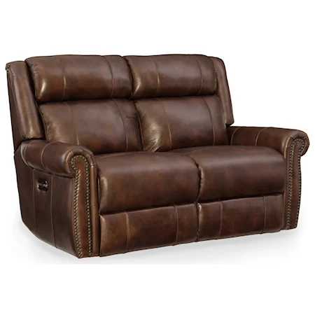 Power Motion Loveseat with Power Headrest