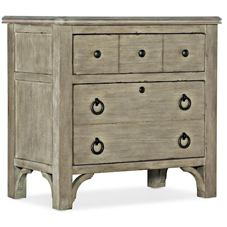 Transitional 2-Drawer File Cabinet