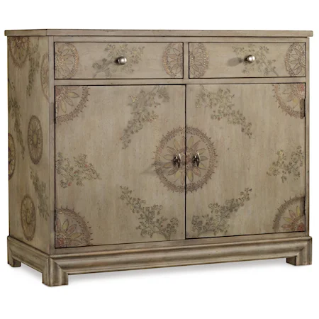 Two Drawer Two Door Hall Chest