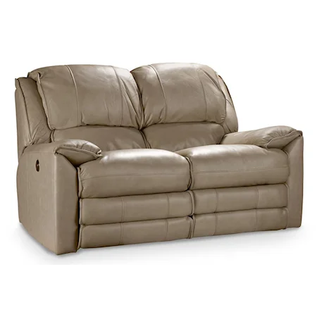 Casual Power Motion Loveseat with Pillow Top Arms