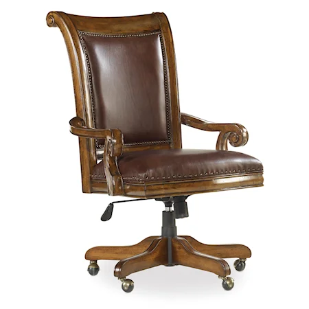 Traditional Executive Tilt Swivel Chair
