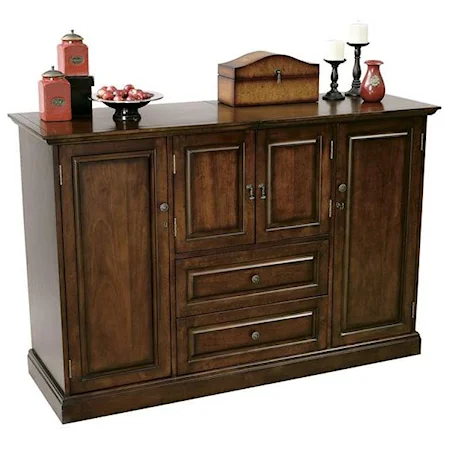 Home Wine and Bar Cabinet with Storage