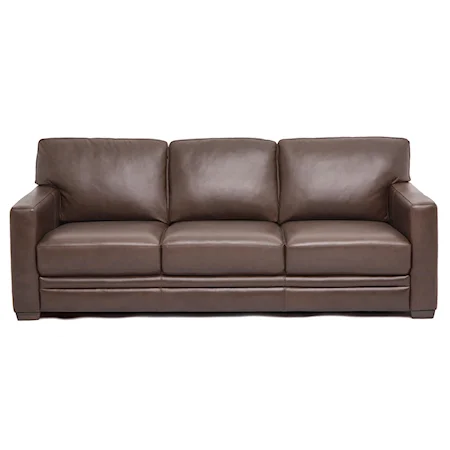 Contemporary Sofa with Track Arms