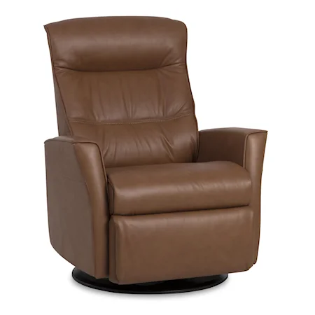 Standard-Size Relaxer with Power Recline, Swivel, Glide and Rock